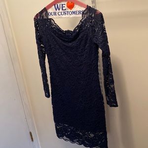 Lace cocktail dress